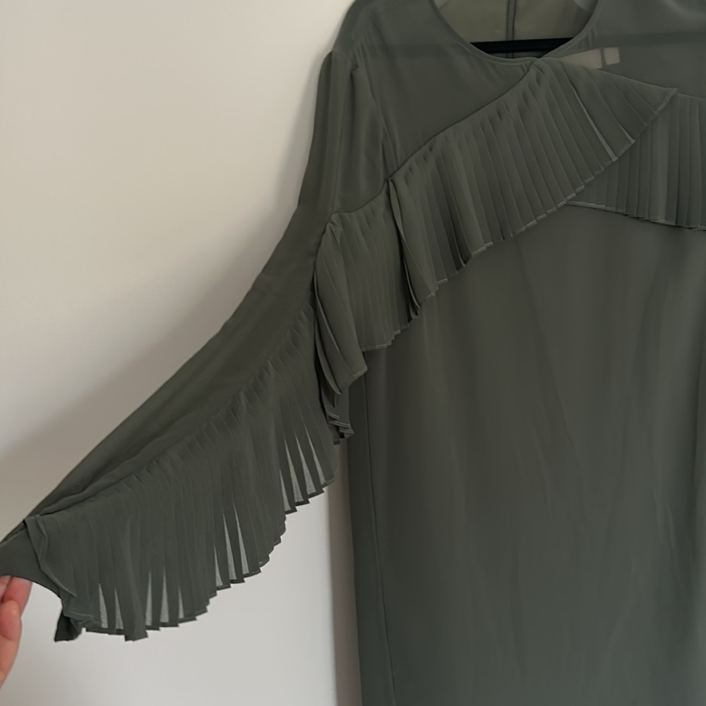 Keepsake the Label Sage Ruffle Dress - Picture 2 of 5